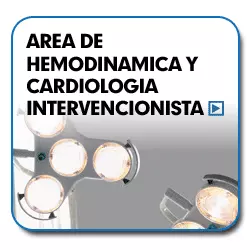 Área de hemodinamica y cardiologia intervencionista