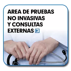 Área de pruebas no invasivas y consultas externas
